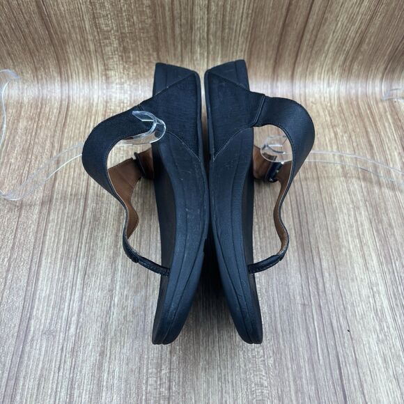 Fitflop Women's Thong Sandals LuLu Adjustable Leather 458-001 Black US Women 11 - Picture 5 of 8